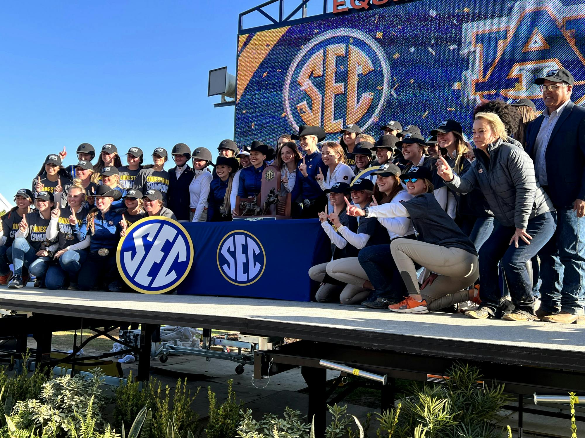 Auburn equestrian wins fourth consecutive SEC title - The Auburn Plainsman