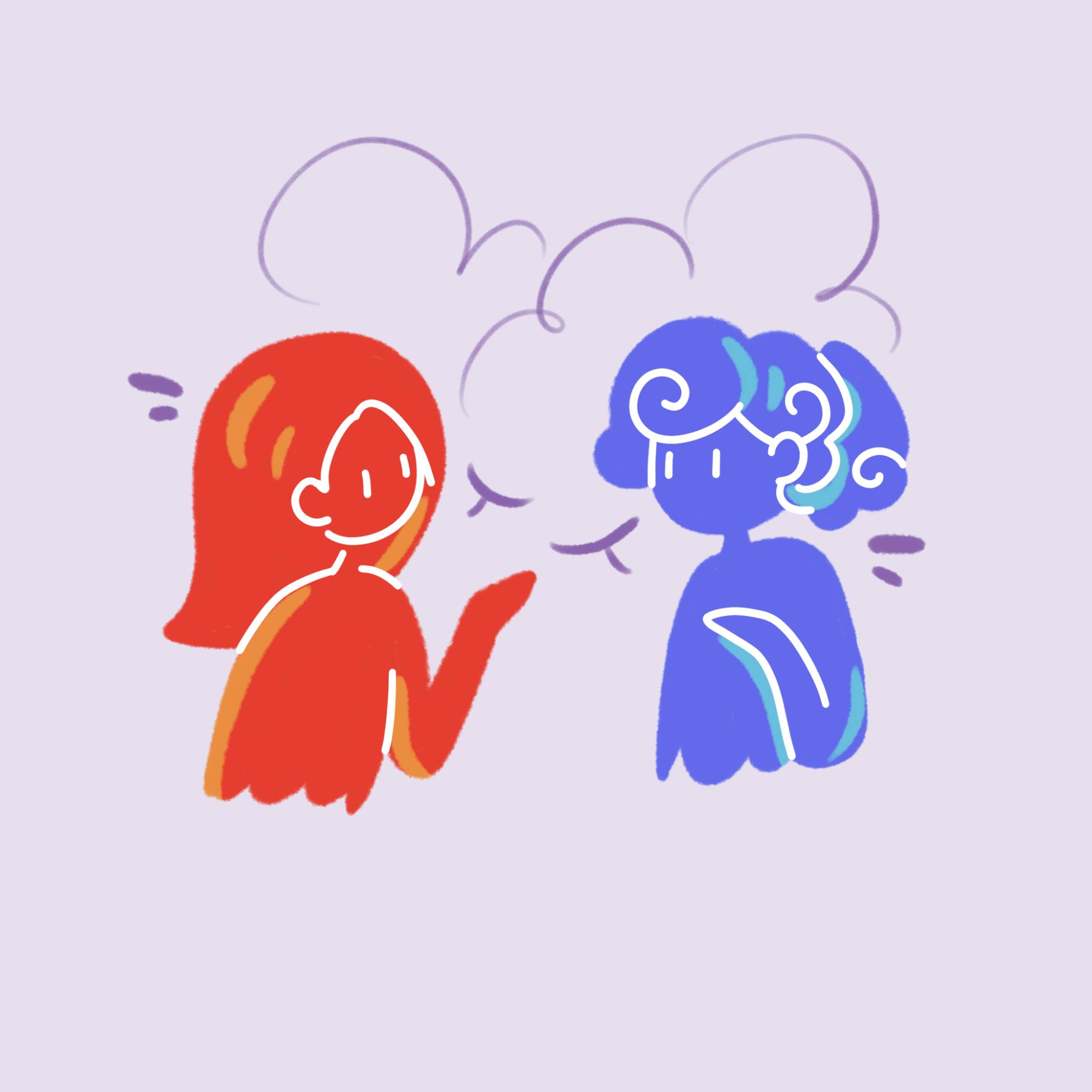 "Relationship with people with different perspective" graphic resubmit