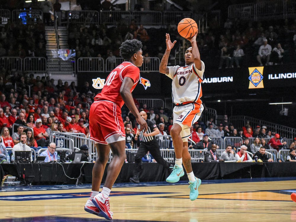 <p>Tahaad Pettiford (0) shoots against Illinois State in Hinkle Fieldhouse in Indianapolis, Ind. on April 2, 2026.</p>