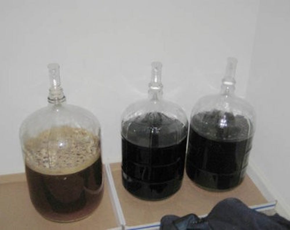 After a batch of beer has been made it must sit for several weeks. It is bottled in traditional 12-ounce glasses or large gallon-sized jugs.