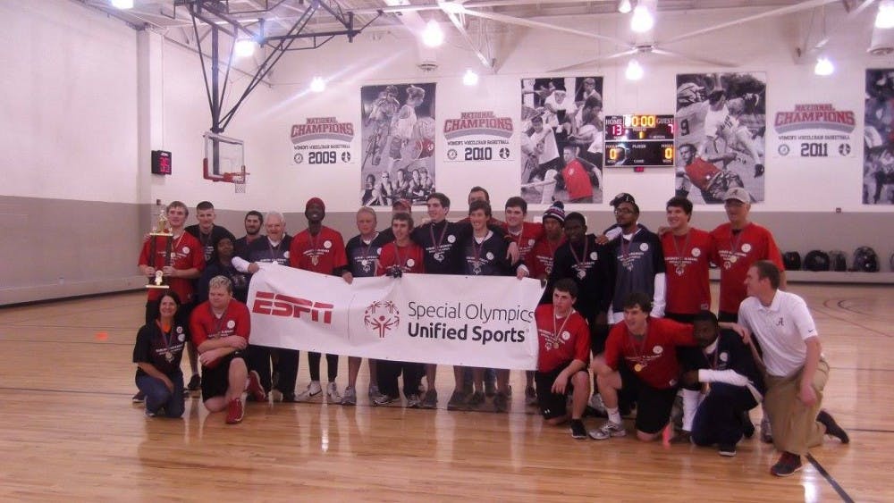 The funds raised by the Special Olympics Iron Bowl will support Special Olympics programs across the state. (Contributed by Dana Stewart)&nbsp;