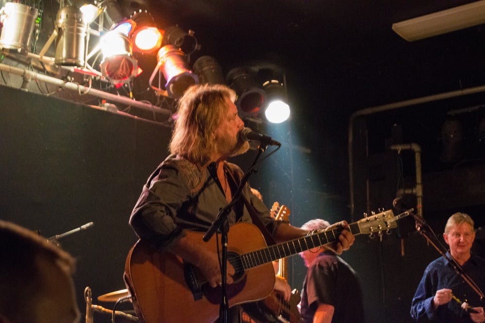 Rick Carter, guitarist and lead vocalist with the band&nbsp;Telluride plays at&nbsp;The War Eagle Supper Club as the club held its "Last Call" on Dec. 31, 2015.