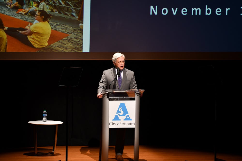 <p>Mayor Ron Anders' fourth annual state of the city address on Nov. 16, 2022 at Jay and Susie Gouge Performing Arts Center.&nbsp;</p>