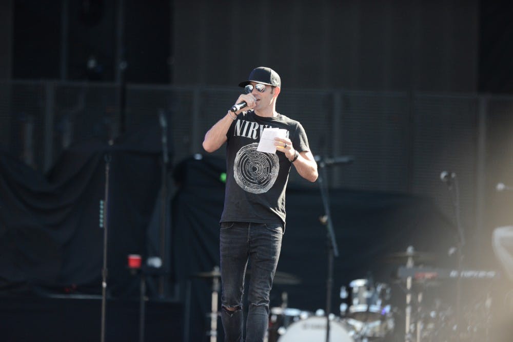 David Ray performs at Music and Miracles Superfest on Saturday, April 22, 2017 at Jordan-Hare Stadium in Auburn, Ala.