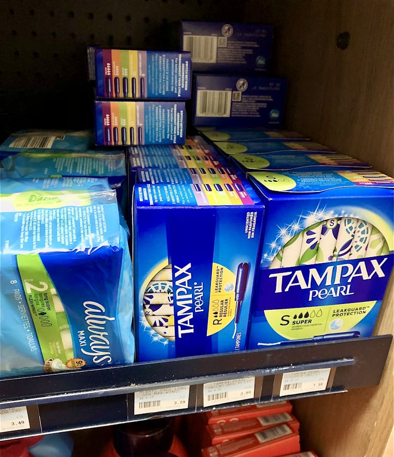 While locations on-campus do sell menstrual hygiene products, those who started the petition said these products need to be offered for free to help alleviate period poverty on college campuses. 