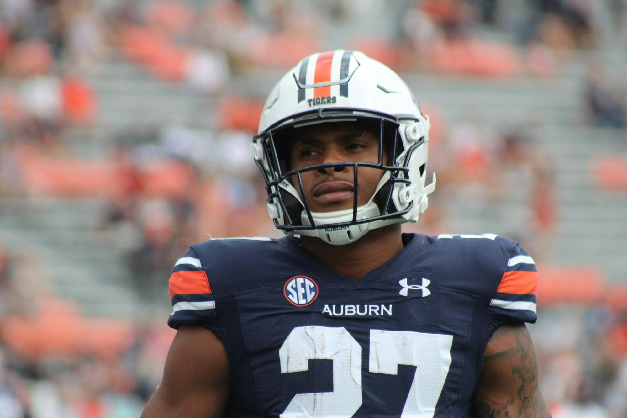 Jarquez Hunter Alabama State football game