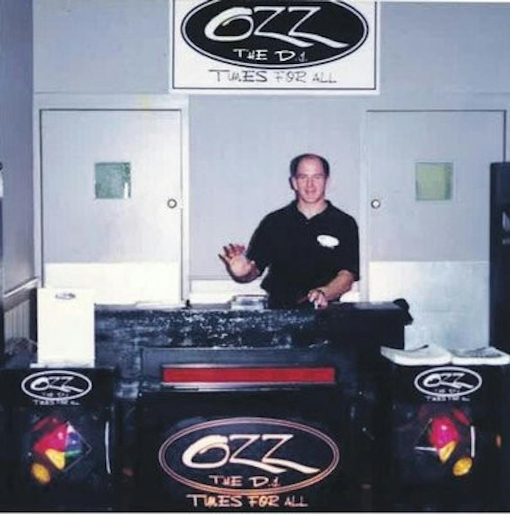 DJ Ozz performed at the 10th annual Daddy-Daughter dance. "Those are my favorite dances," Ozz said. (Courtesy of DJ Ozz)