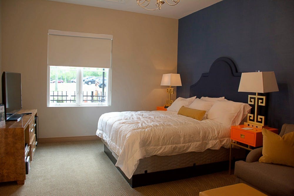 One of the 40 rooms at The&nbsp;Collegiate&nbsp;Hotel at Auburn Friday, June 15, 2018 in Auburn, Ala.&nbsp;