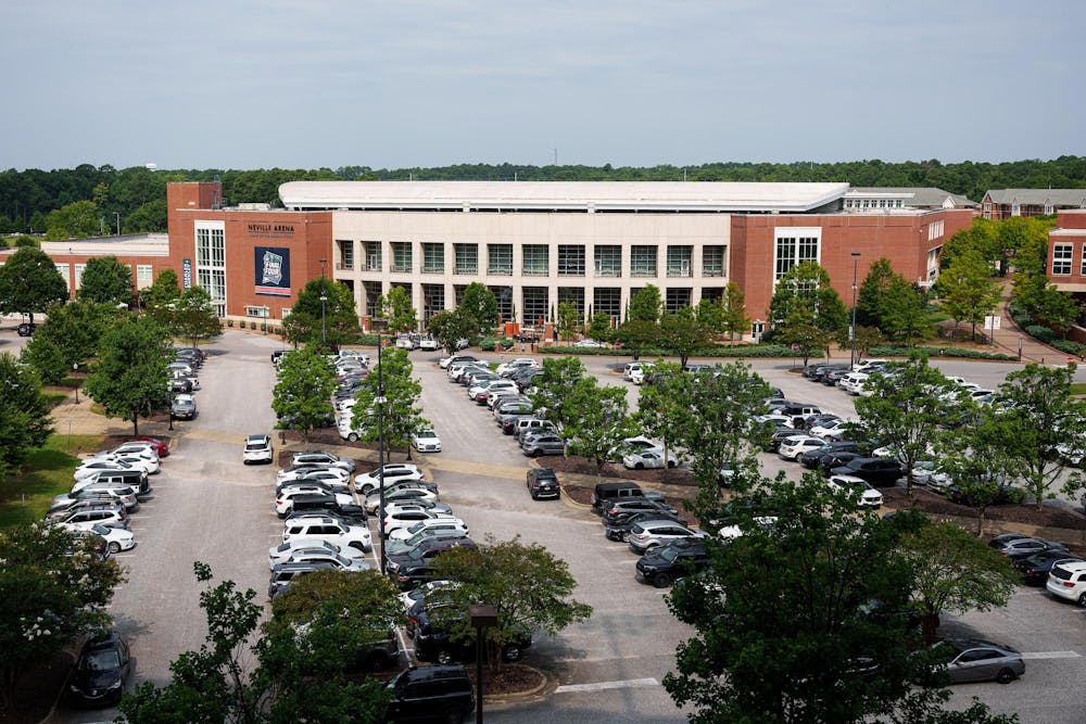 <p>Neville Arena in Auburn, Alabama on Thursday, Aug. 3, 2023. Photo by Zach Bland/Auburn Tigers.</p>