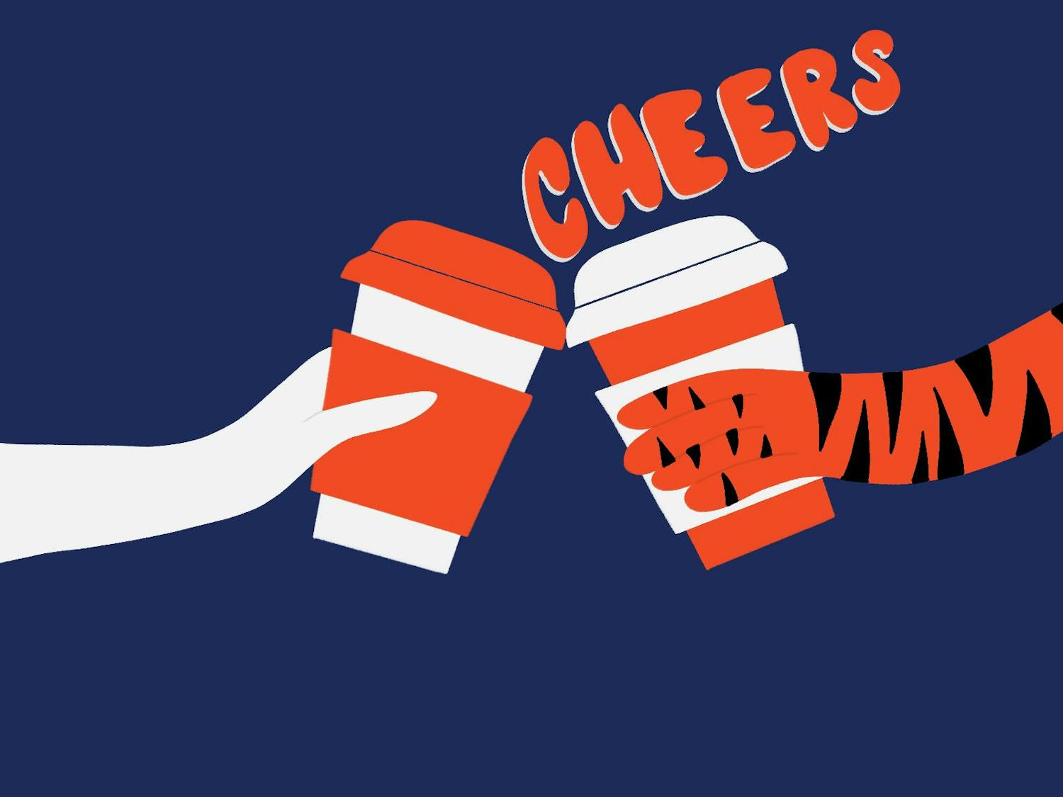 Where To Get Coffee On Campus Graphic