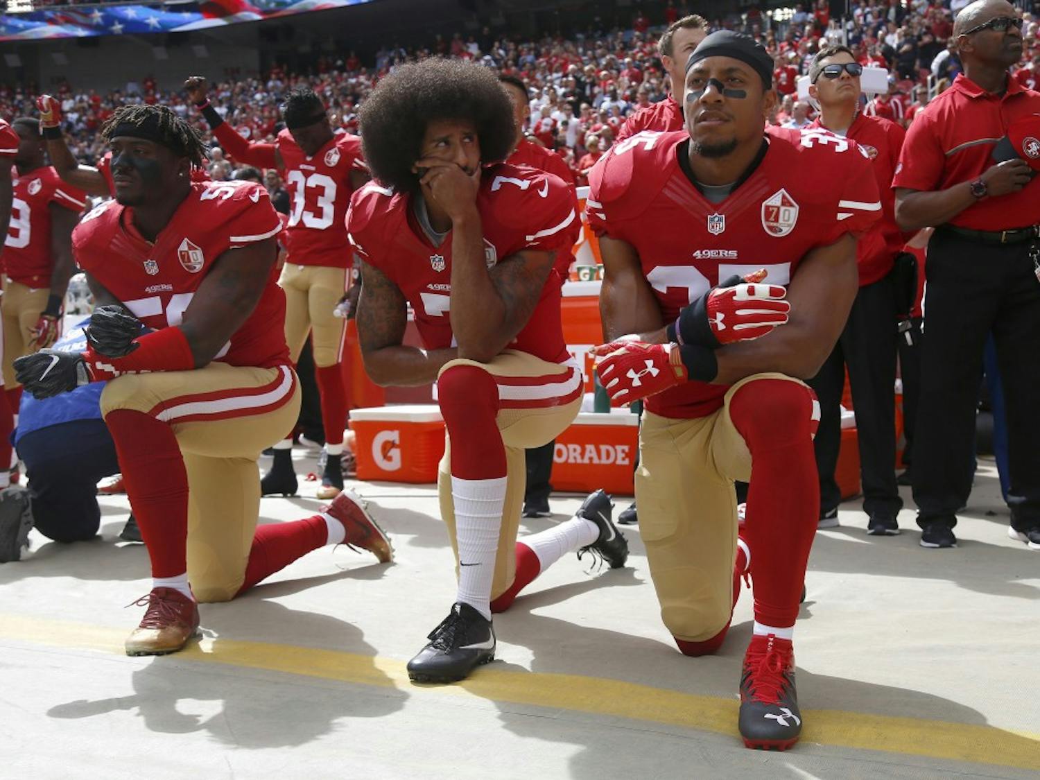 Football players, like all Americans, may protest
