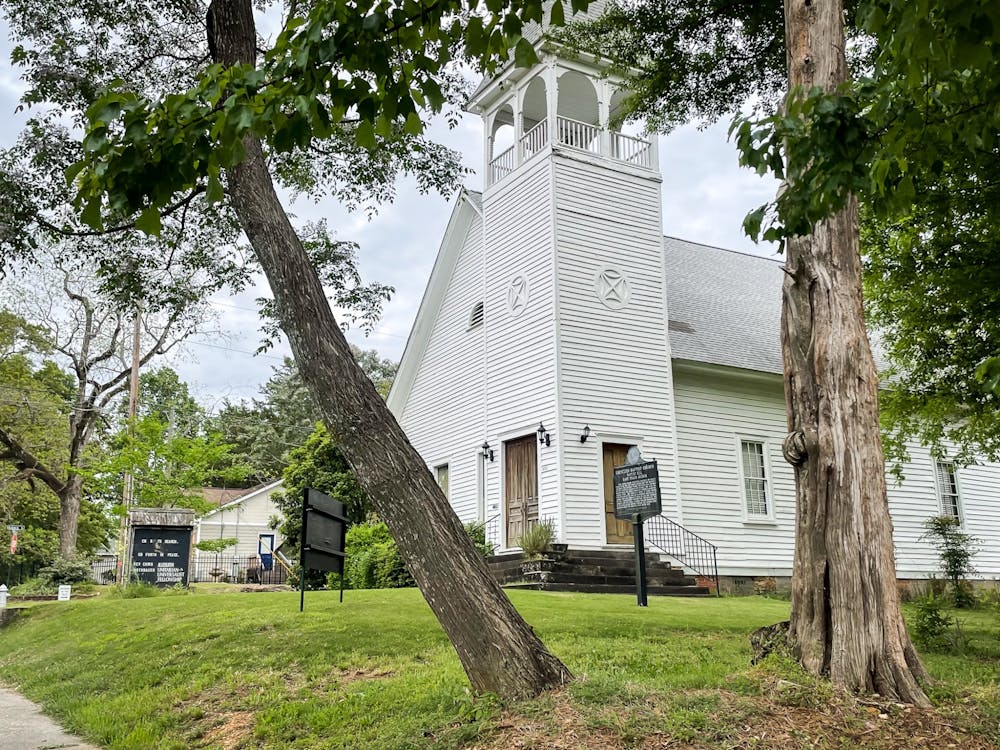 <p>The exterior of Ebenezer Missionary Baptist Church. Archived Photo. </p>