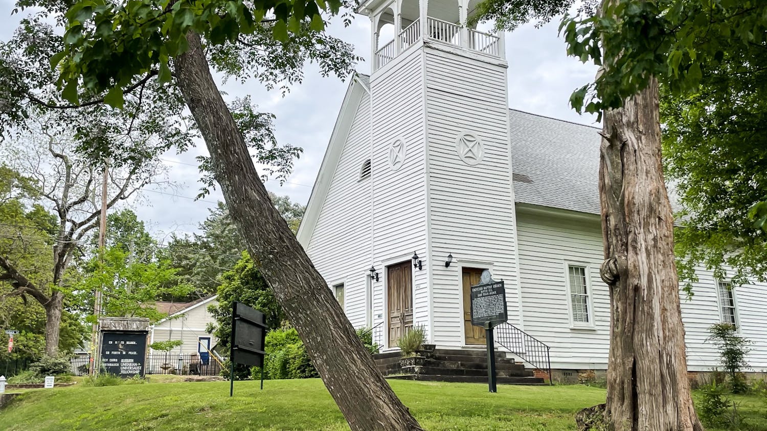 The exterior of Ebenezer Missionary Baptist Church. Archived Photo.
