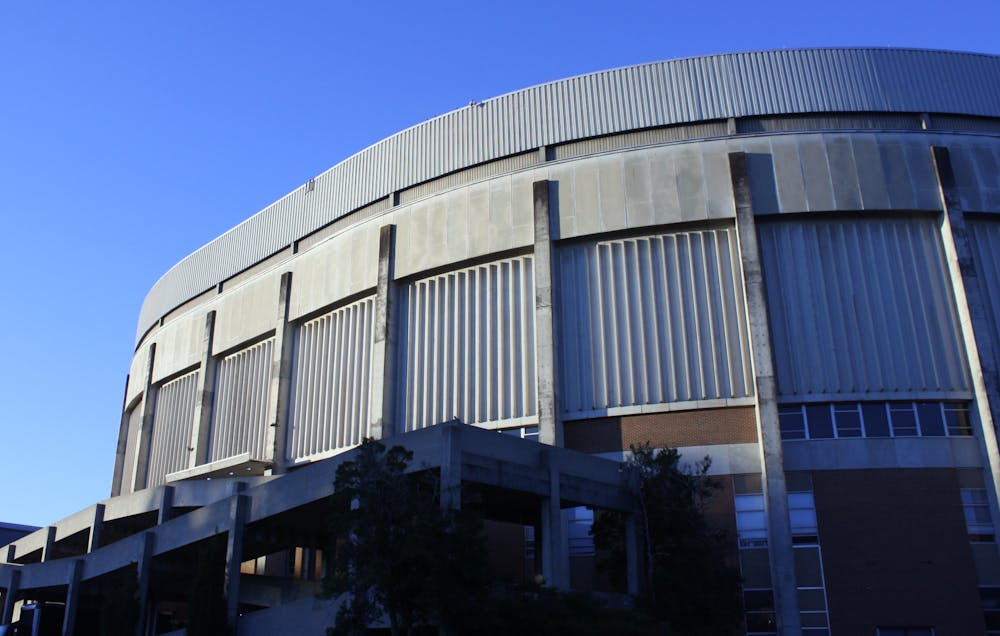 <p>Tiger Stomp took place at Beard-Eaves-Memorial Coliseum this year.</p>