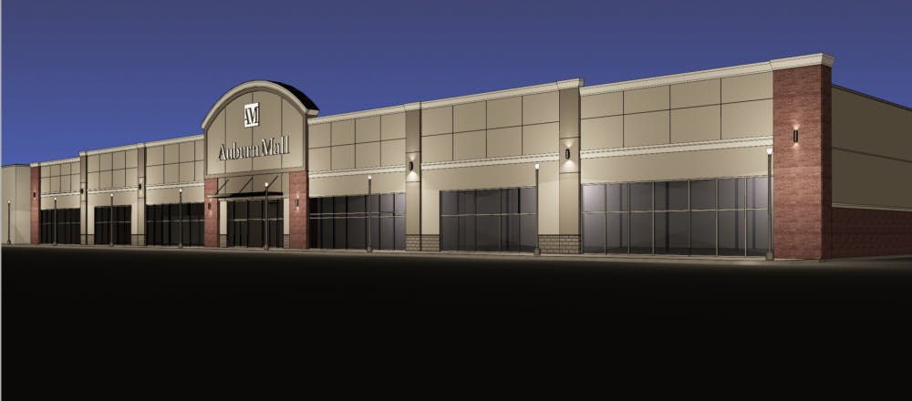 Rendering of proposed redevelopment of former J.C. Penney building