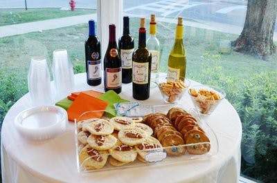 Girls' night out specials are held at clothing, jewelry and paint stores around town.