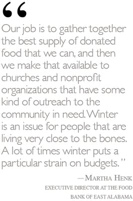 pull quote food bank