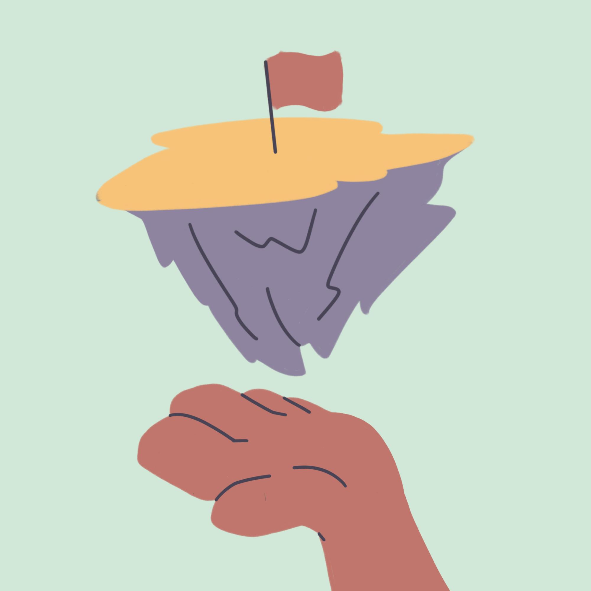 Land retribution/ Native ag practices/ social justice graphic