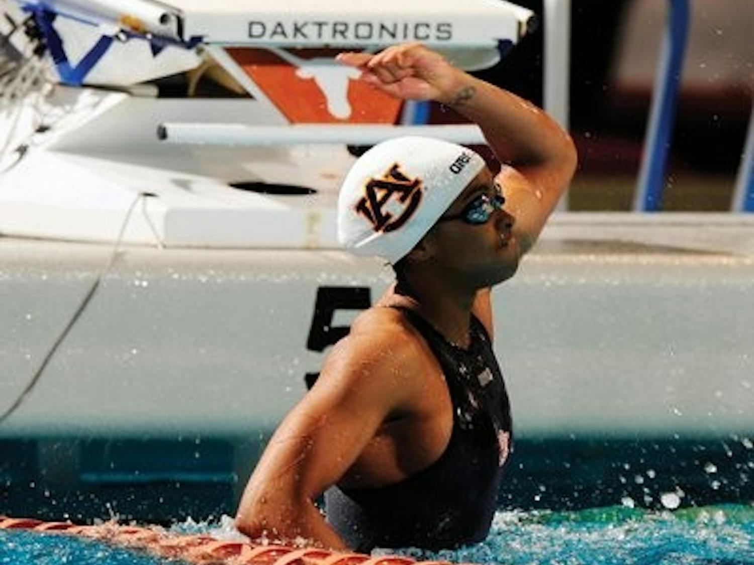 Vanderpool-Wallace is a 12-time All-American. (Todd Van Emst / MEDIA RELATIONS)