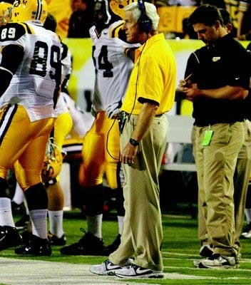 Defensive Coordinator Ellis Johnson was hired by the new head coach Gus Malzahn in December. (Courtesy of Auburn Athletics)