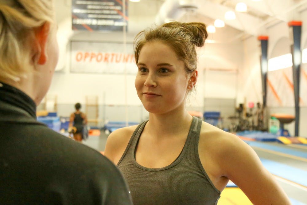 day in the life: gymnast