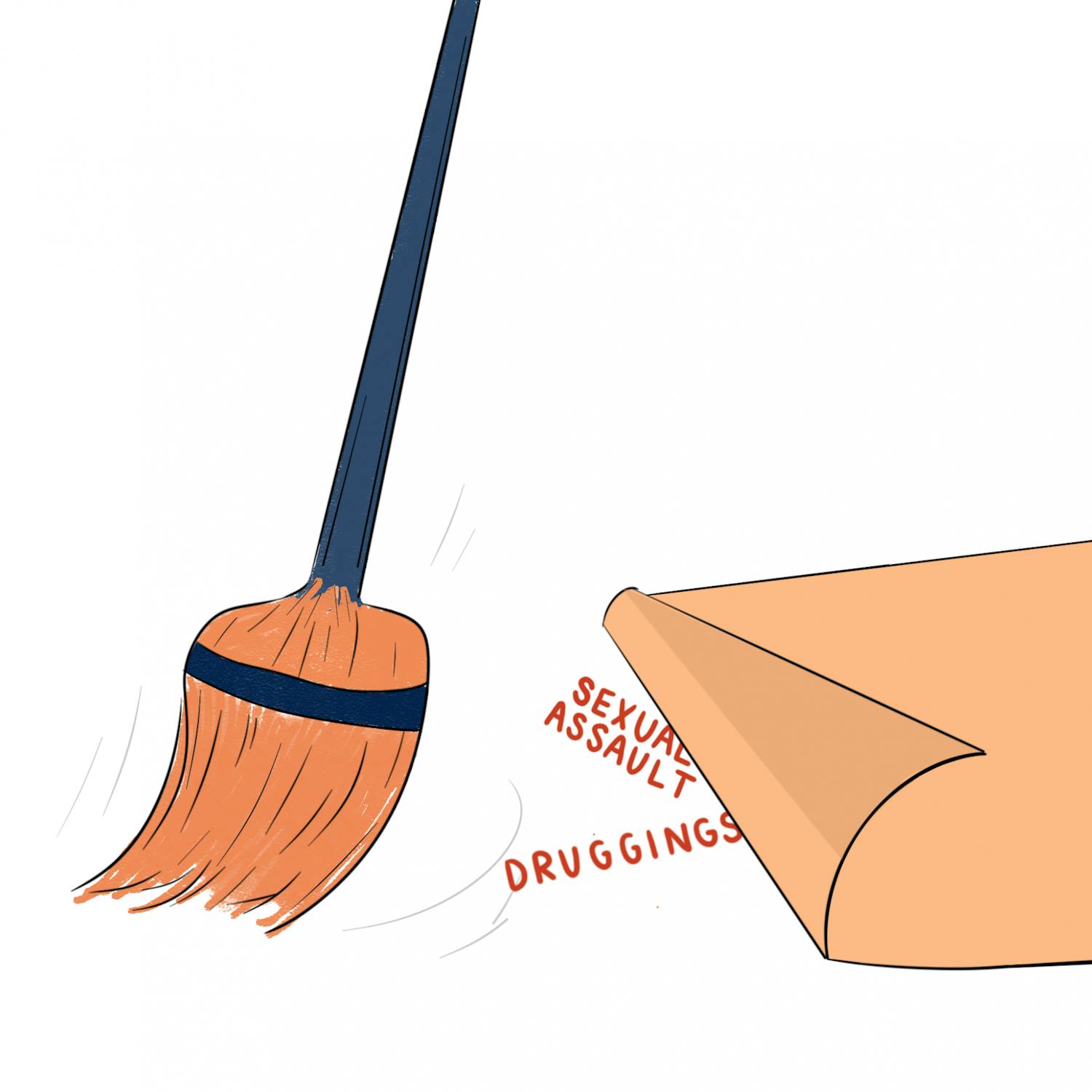 Sweep Under Rug Graphic