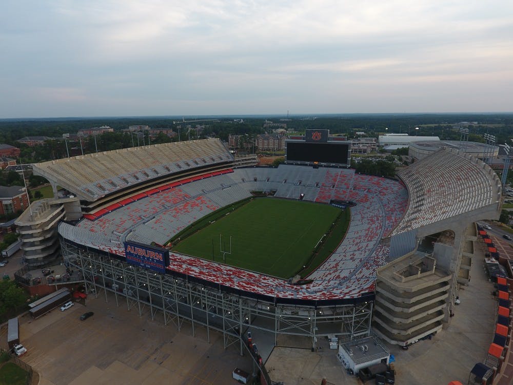 Jordan Hare Stadium Drone2