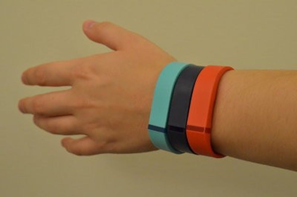 Fitbit helps track daily activity, exercise, food, sleep and weight. (Raye May | Photo Editor)