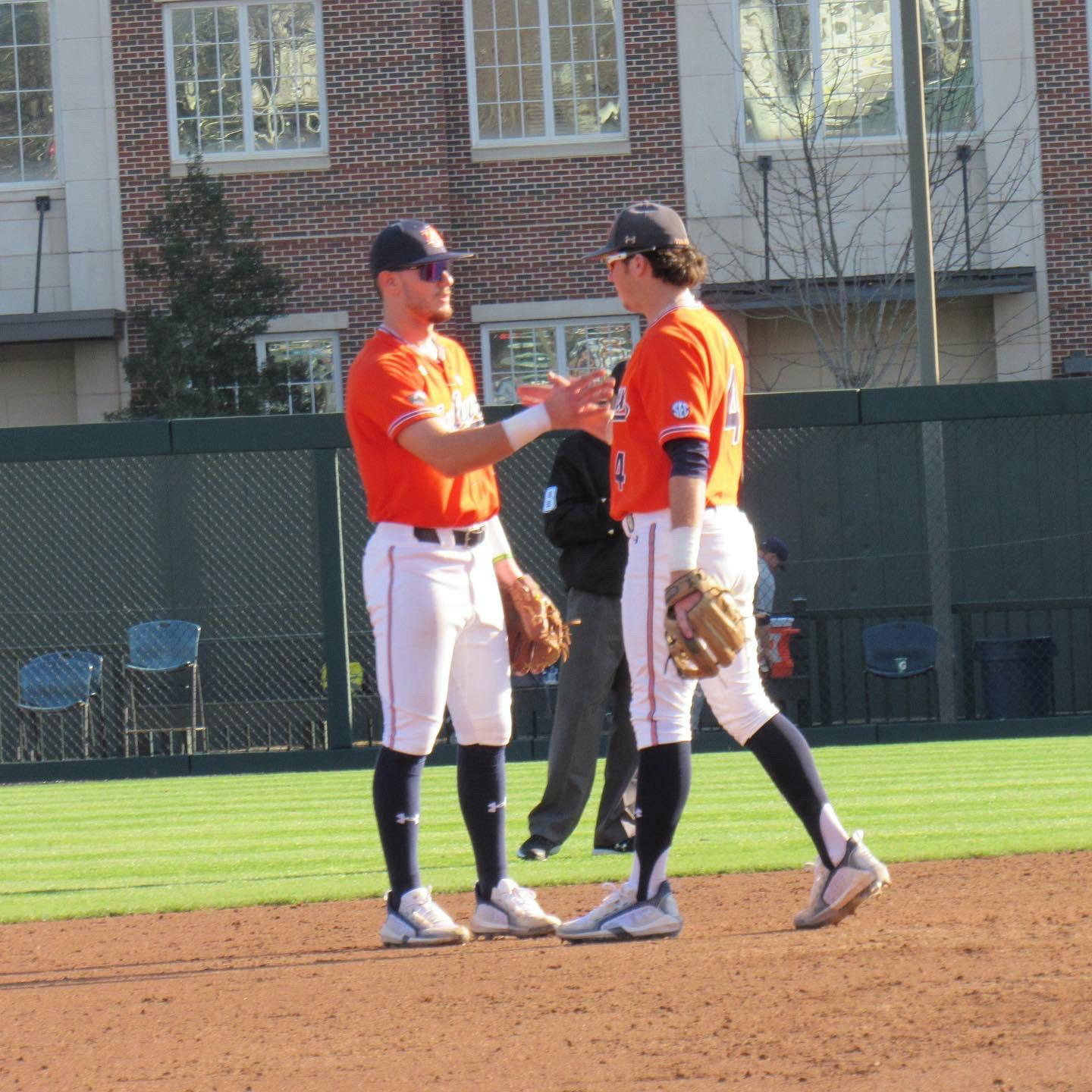 Brody Moore and teammate 