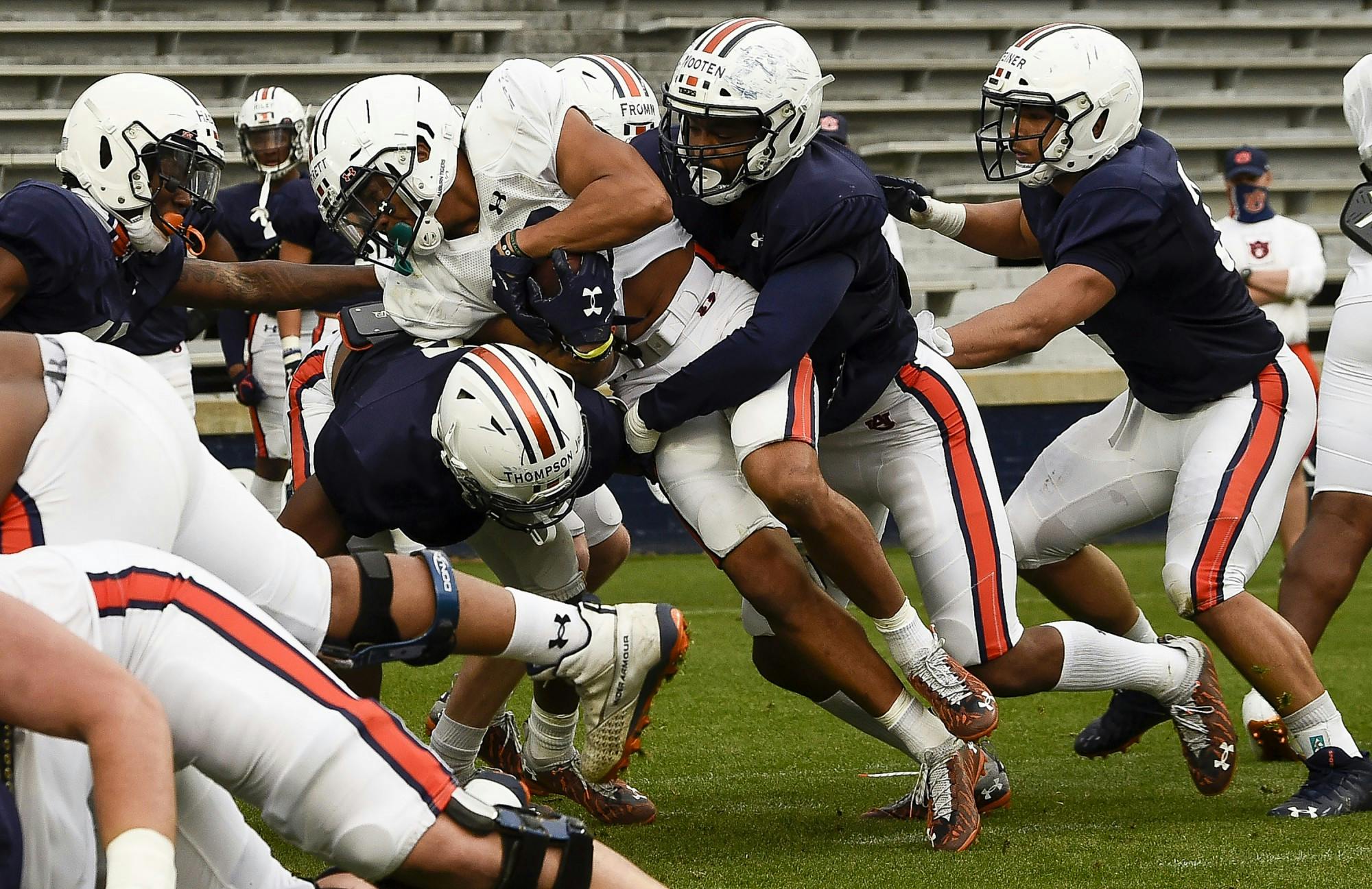AU FB Scrimmage 