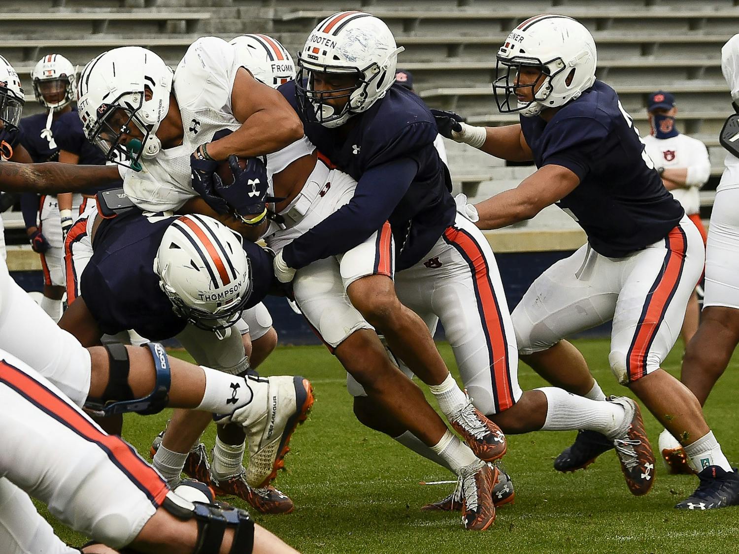 AU FB Scrimmage