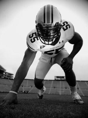 ESPN's Mel Kiper Jr. believes former Auburn defensive end Corey Lemonier to be a second to third round draft pick. (Courtesy of Todd Van Emst)