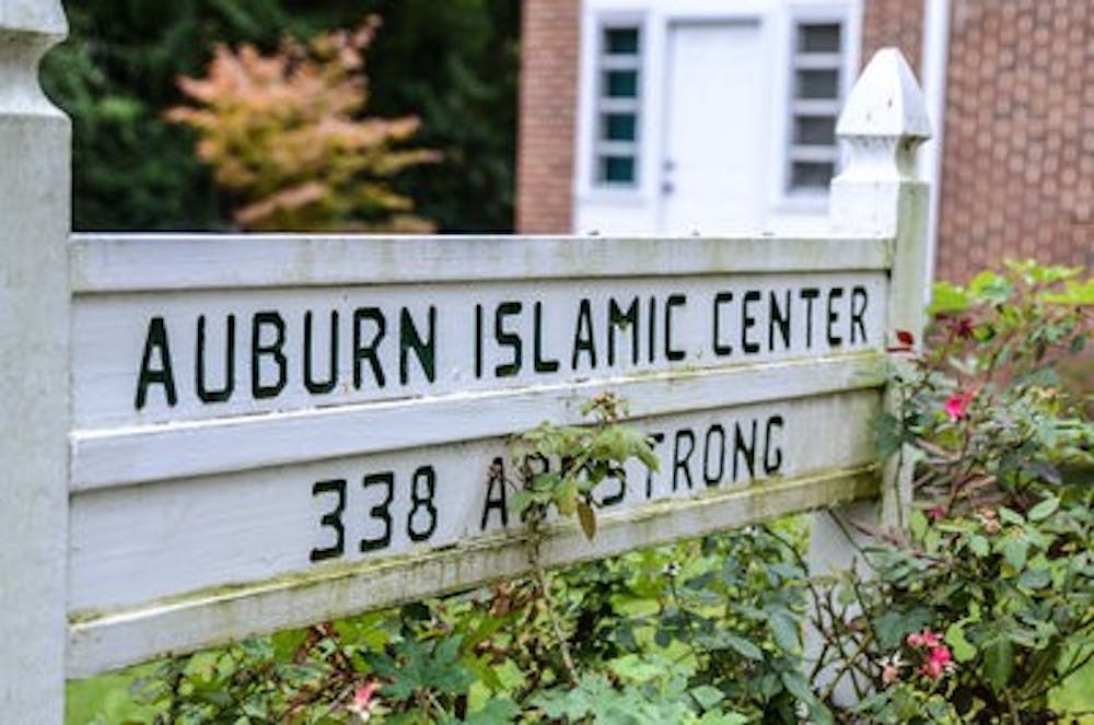 The new mosque is a room in the Islamic Center on Armstrong Street.