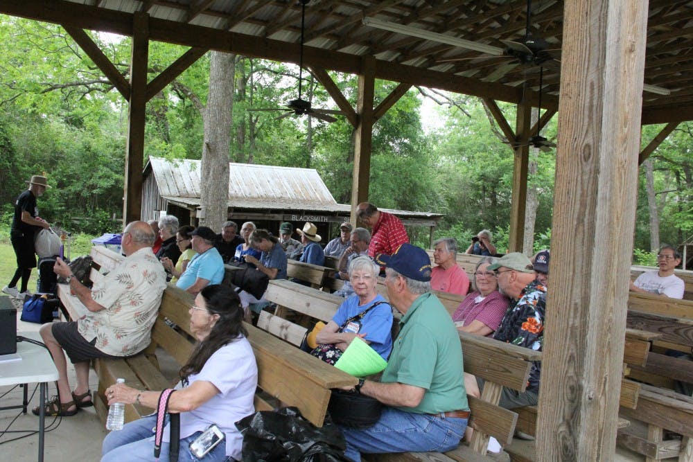 At the Old-Time Music Festival&nbsp;on Saturday, April 29 in Loachapoka, Ala.