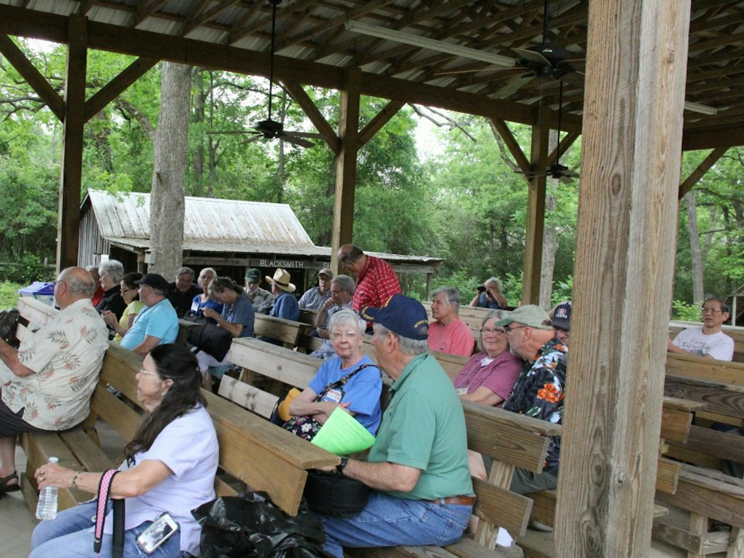 At the Old-Time Music Festival&nbsp;on Saturday, April 29 in Loachapoka, Ala.