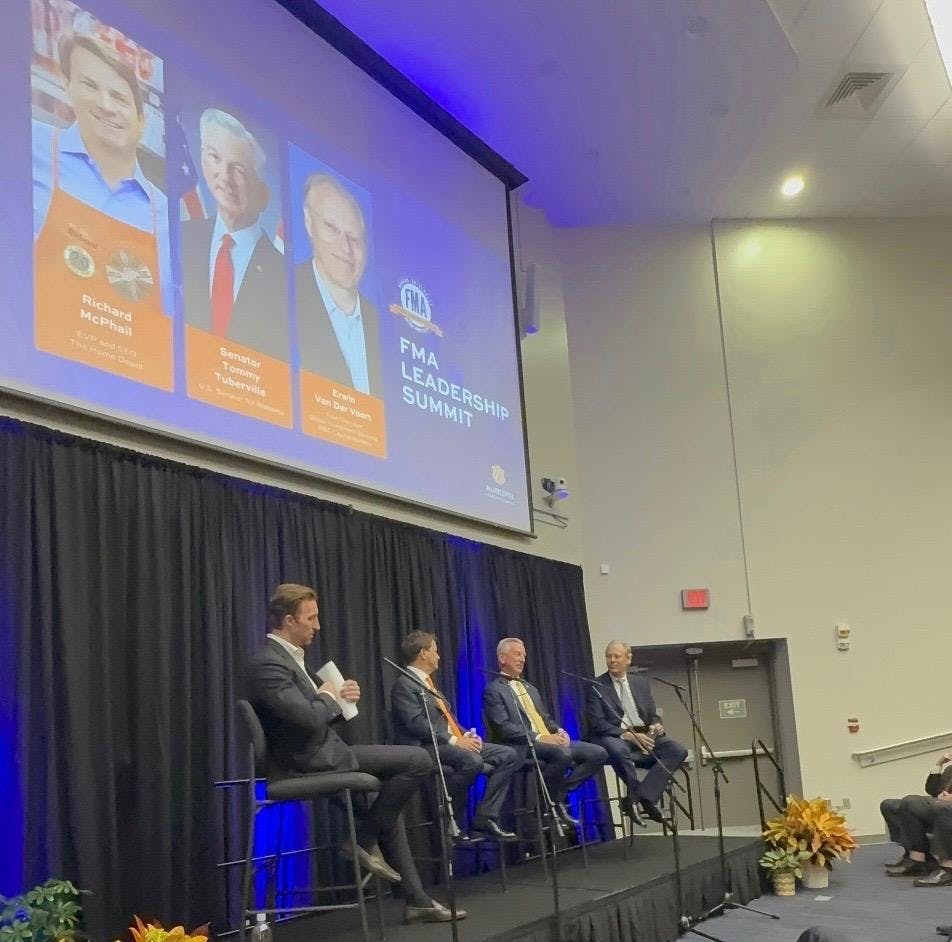 Financial Management Association hosts annual Leadership Summit on Oct. 17, 2025. Contributed by Hannah Eddins, spokeswoman for U.S. Senator Tommy Tuberville.