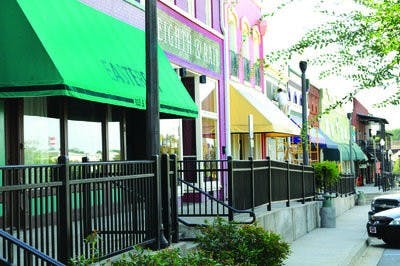 Opelika's Historic Preservation Committee works to maintain downtown's buildings and landscaping. (Christen Harned / ASSISTANT PHOTO EDITOR)
