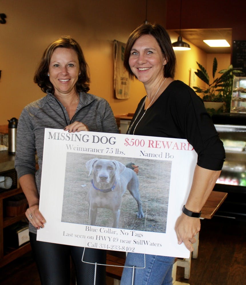 Catherine Lowder and Elizabeth Garrett&nbsp;