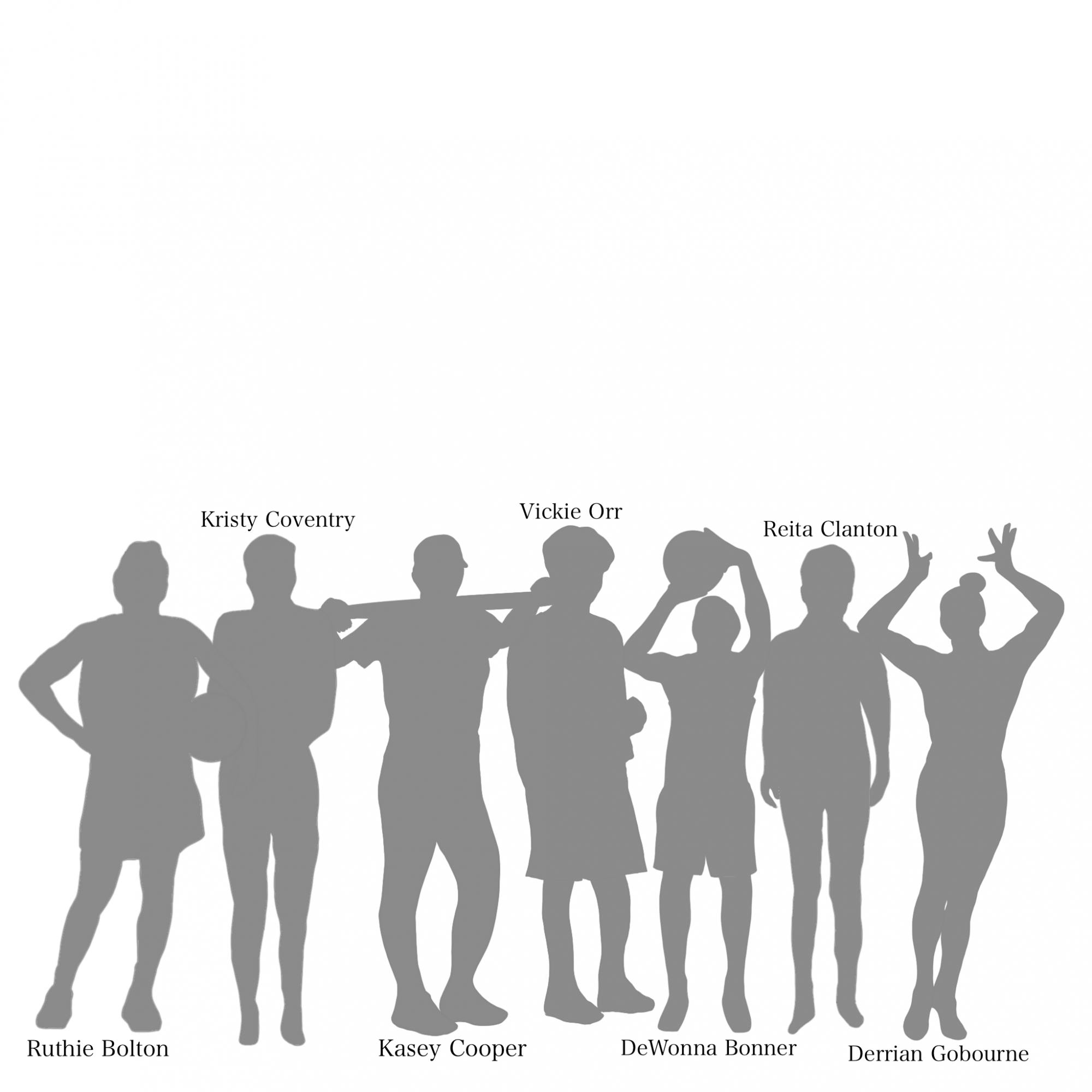 Female Statues Graphic