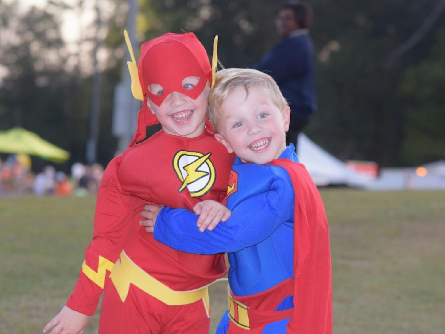 Kids dress up in their Halloween costumes at the 2016 Opelika Fall Festival on Oct. 27&nbsp;in Opelika.