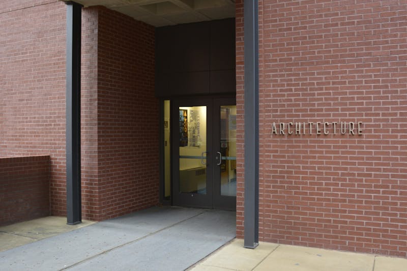 The architecture program's location in Dudley Hall on March 31, 2020, in Auburn, Ala.