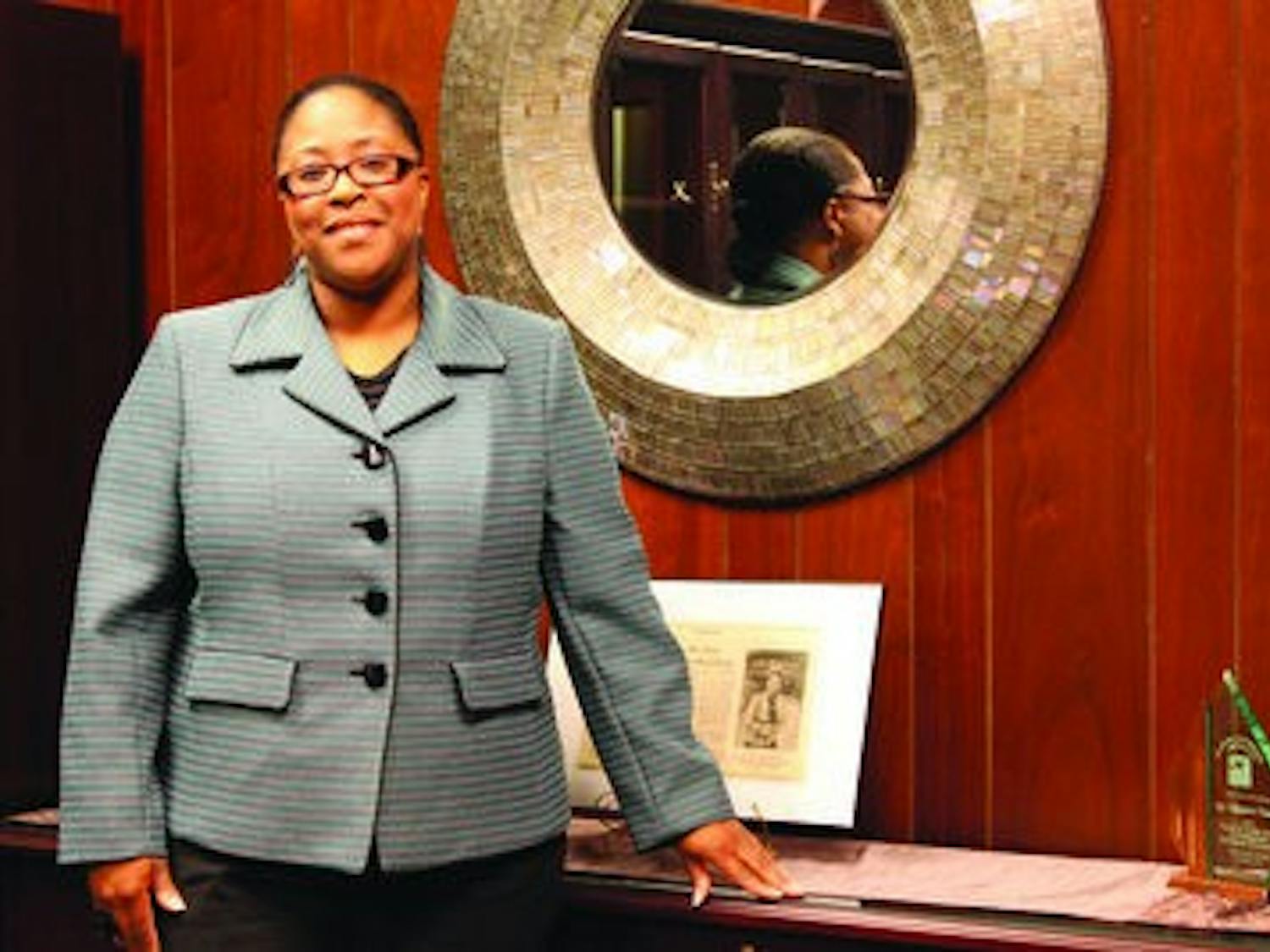 Chippewa Thomas will serve as the director of faculty engagement. (Alex Sager / PHOTO EDITOR)