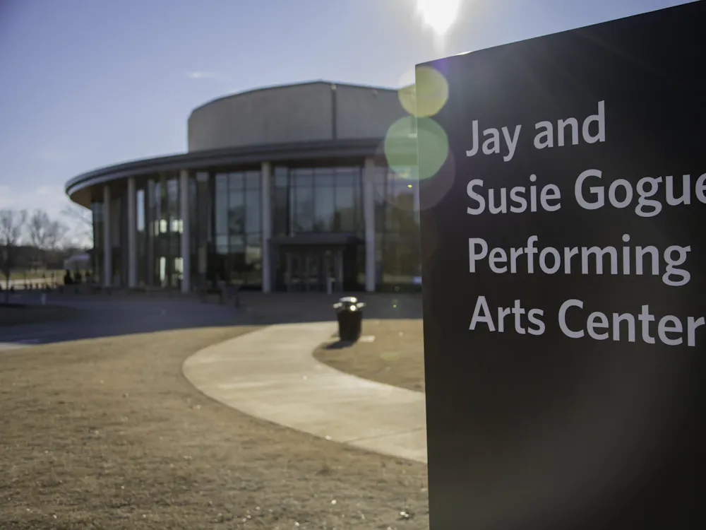 The Jay and Susie Gogue Performing Arts Center at Auburn University.