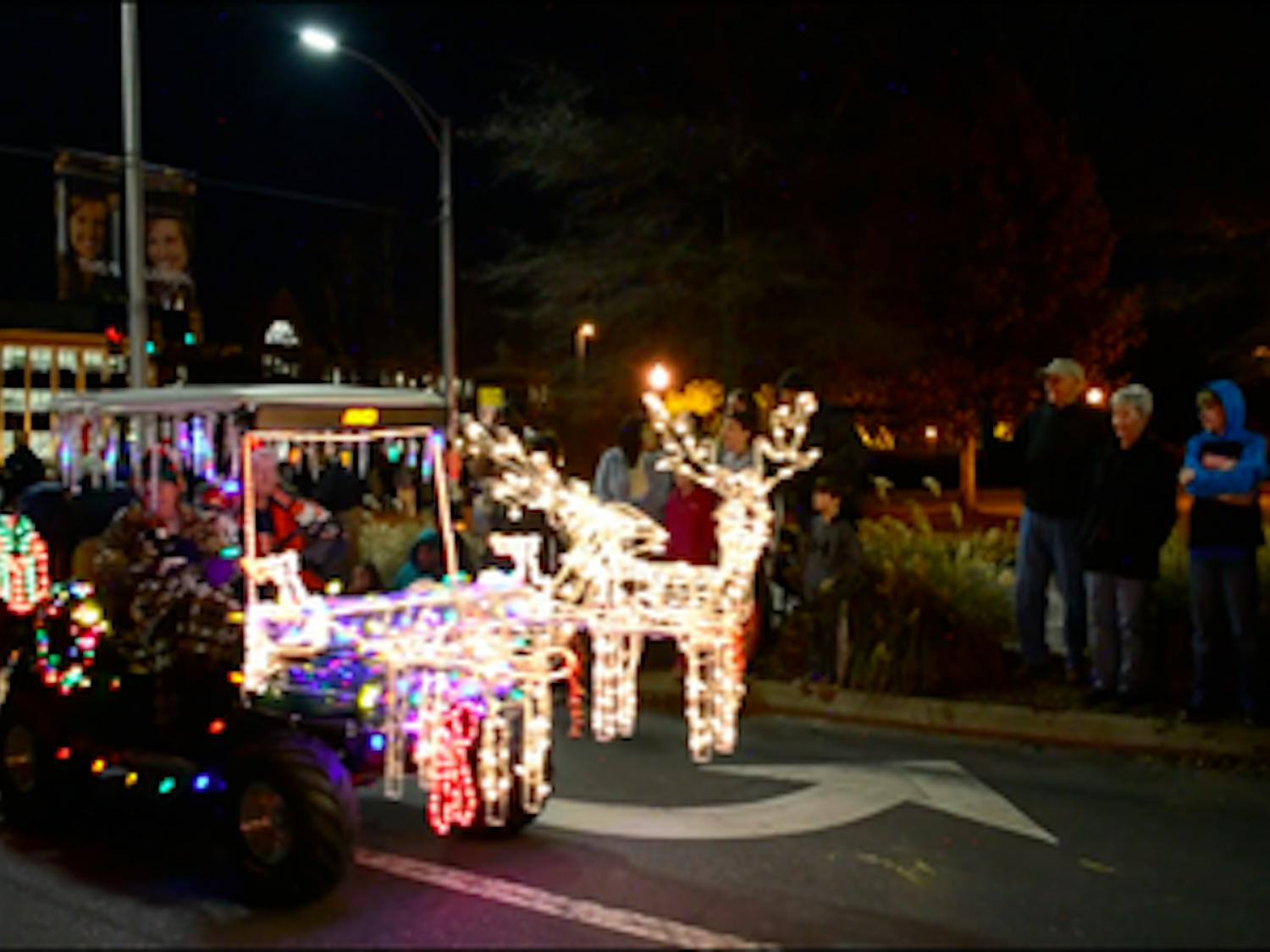 A Christmas Parade in Auburn