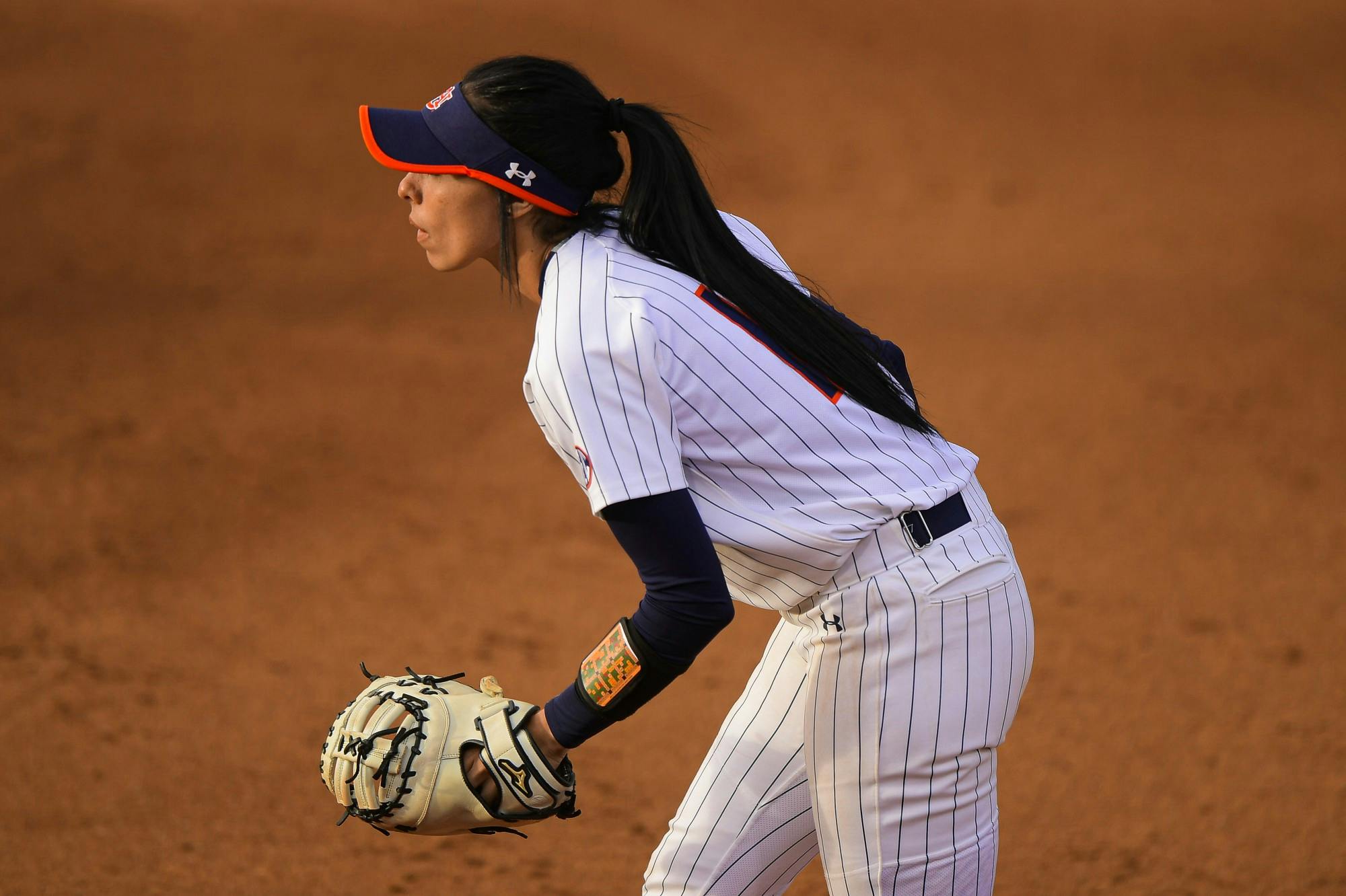 Justus Perry (18) reacts softball aub vs kenn st _SAL5379 edited.JPG