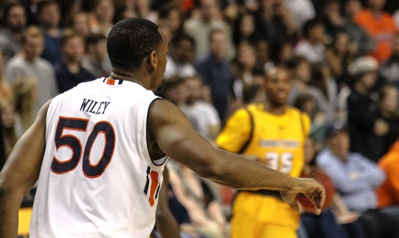 Austin Wiley (50) during Auburn basketball vs. Mississippi College on Nov. 14, 2018, in Auburn, Ala.