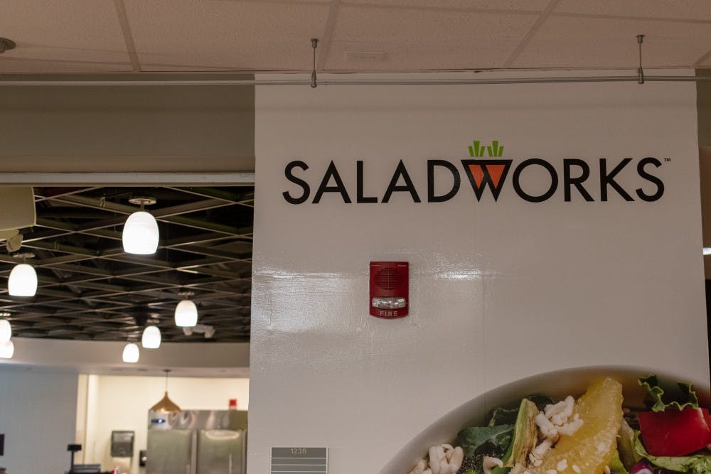 Saladworks opened on Aug. 29, 2018.