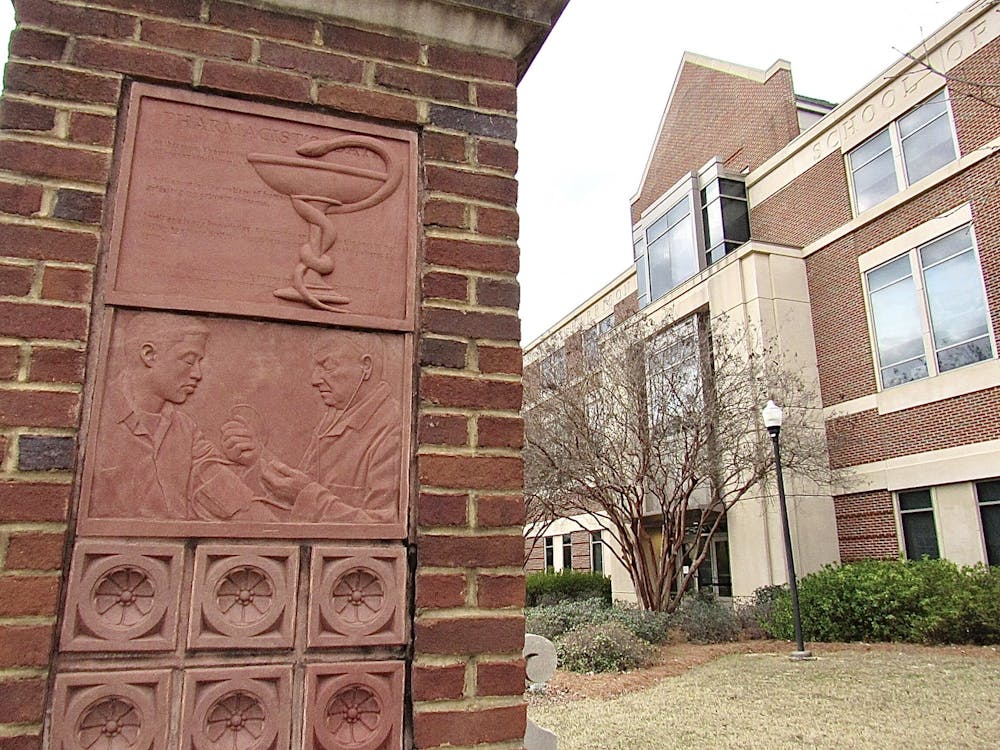 <p>The Harrison School of Pharmacy is housed in the Walker Building on Auburn's campus.</p>