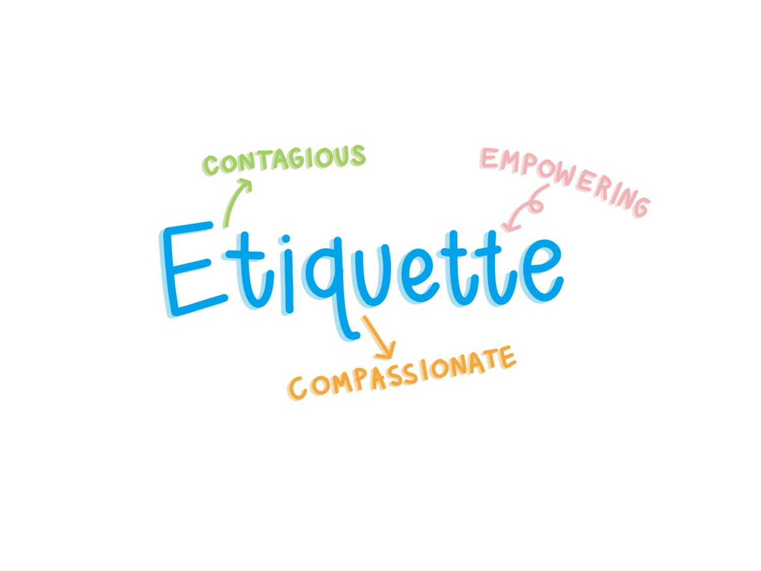 Etiquette Graphic