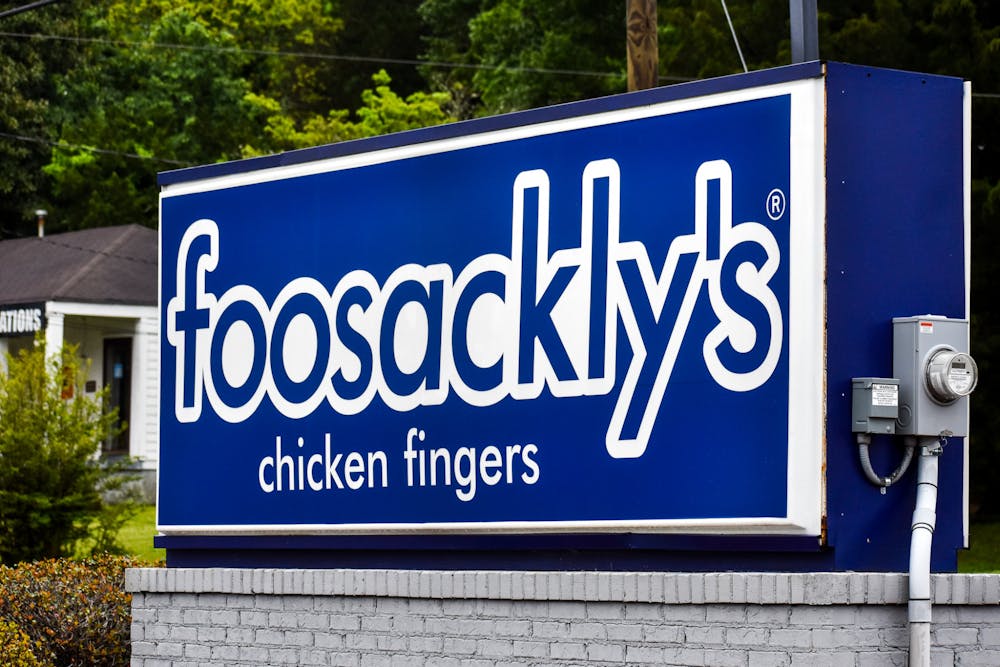 <p>The local Foosackly's on the morning of April 18, 2022, in Auburn, Alabama.</p>